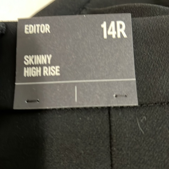 Express Tailored Skinny High Rise Pants - Picture 2 of 3